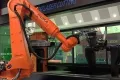 16-осевой двухстанционный 3D-станок для лазерной резки труб
